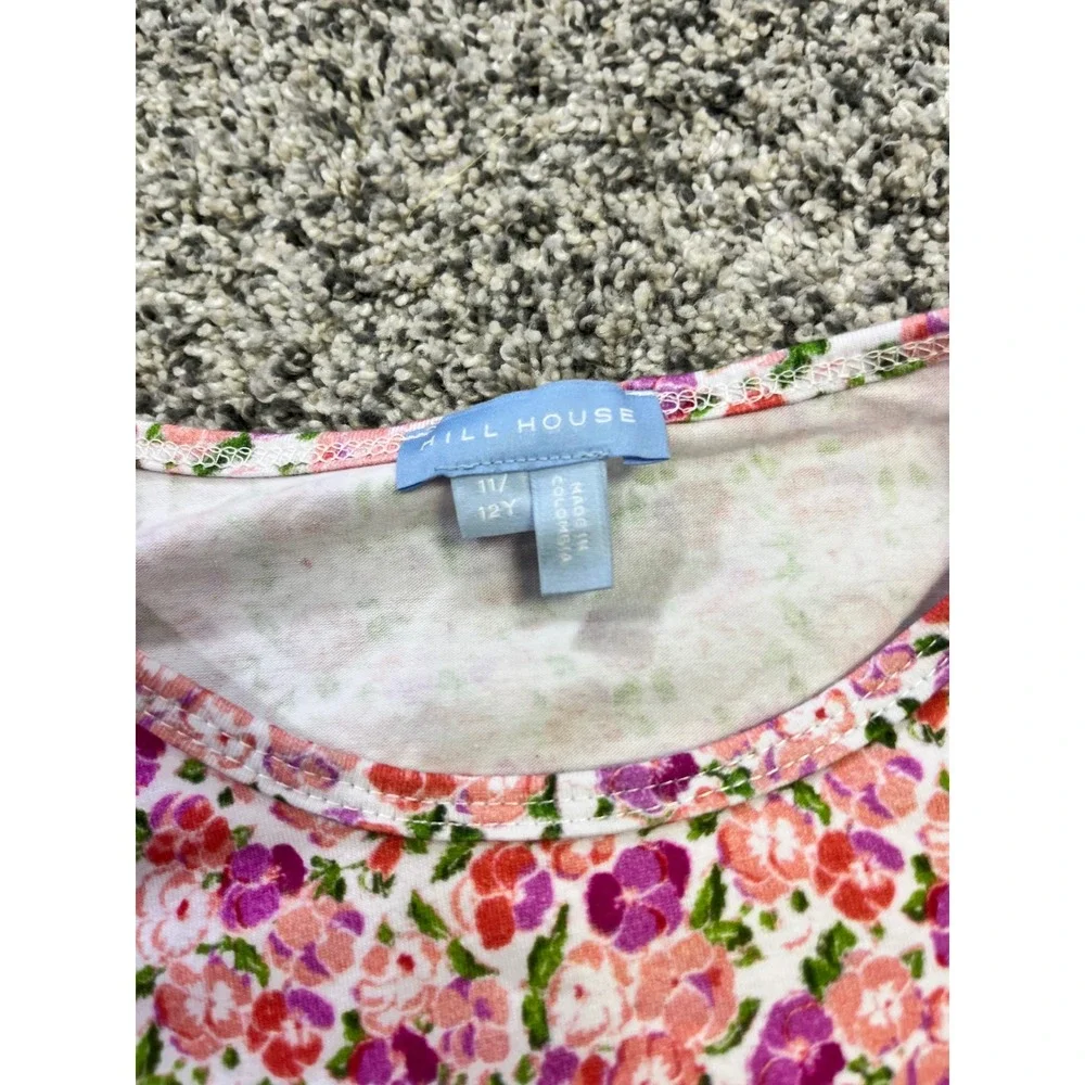 Hill House Kids Lounge Set‎ Sweats NEW Floral Print Long Sleeve Pants Size 12Y